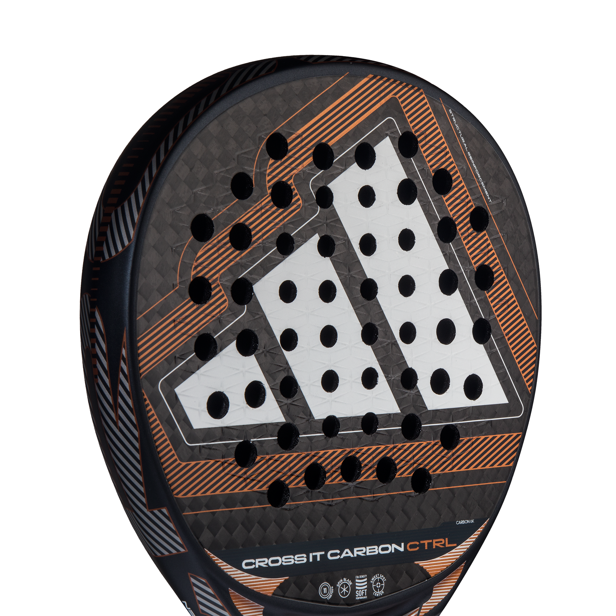 Adidas Cross It Carbon Ctrl 2026 Padel Racket - Blue/Bronze Padel Adidas