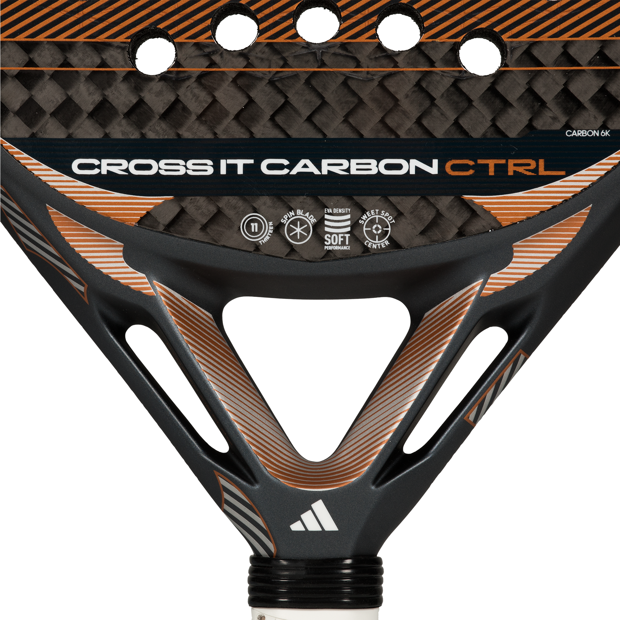 Adidas Cross It Carbon Ctrl 2026 Padel Racket - Blue/Bronze Padel Adidas