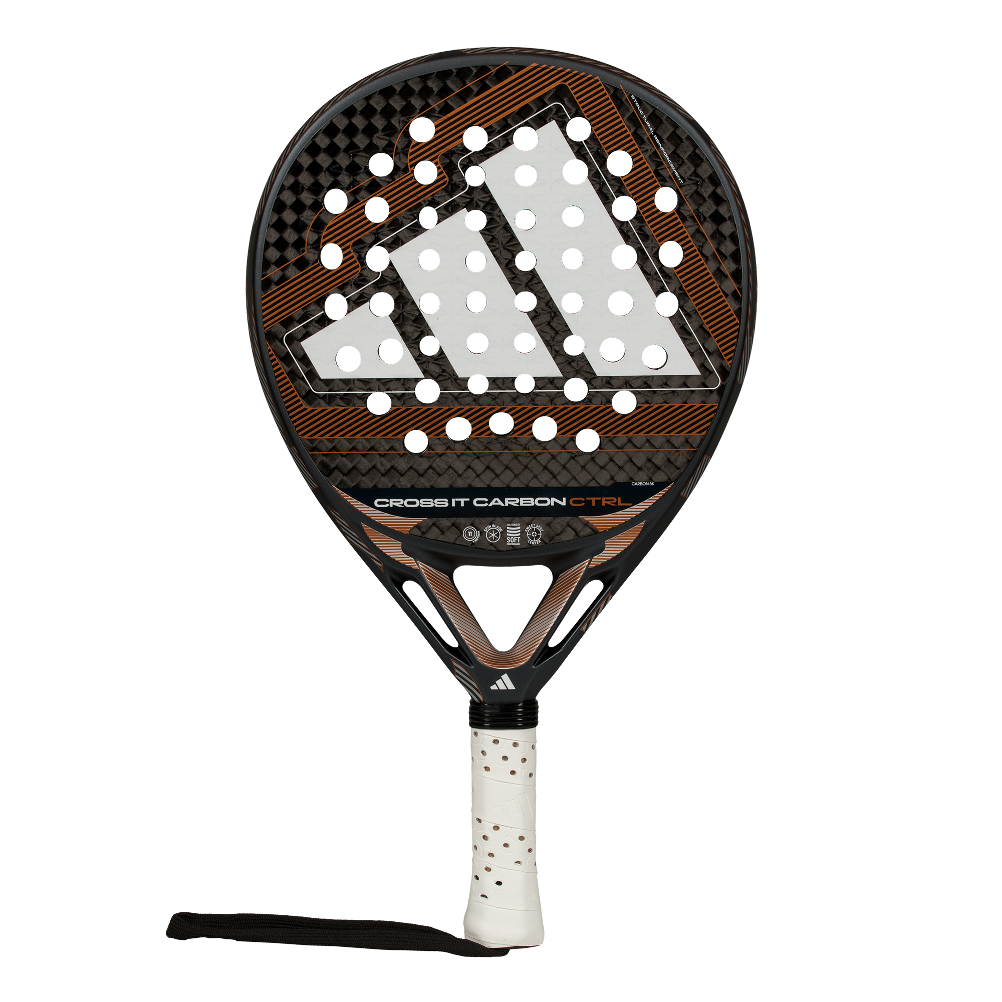 Adidas Cross It Carbon Ctrl 2026 Padel Racket - Blue/Bronze Blue Bronze One Size Padel Adidas