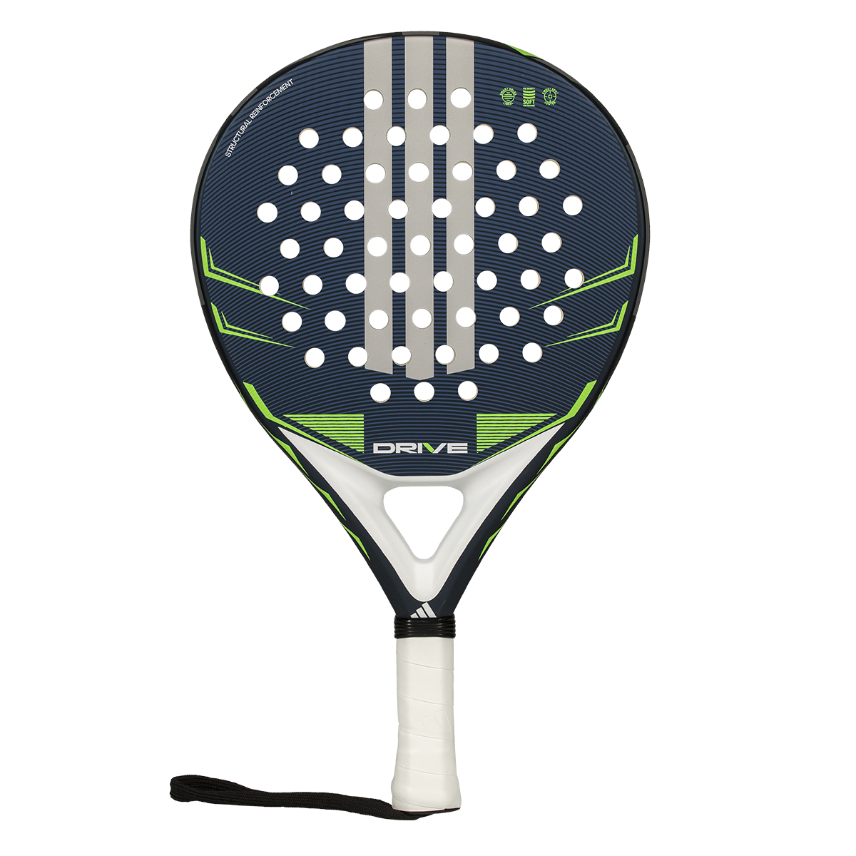 Adidas Drive Blue 2026 Padel Racket - Blue/Lime Blue Lime One Size Padel Adidas