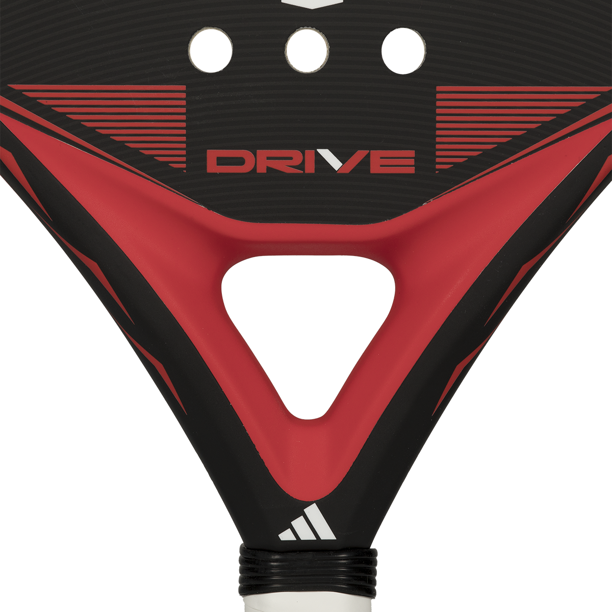 Adidas Drive Black 2026 Padel Racket - Black/Red Padel Adidas
