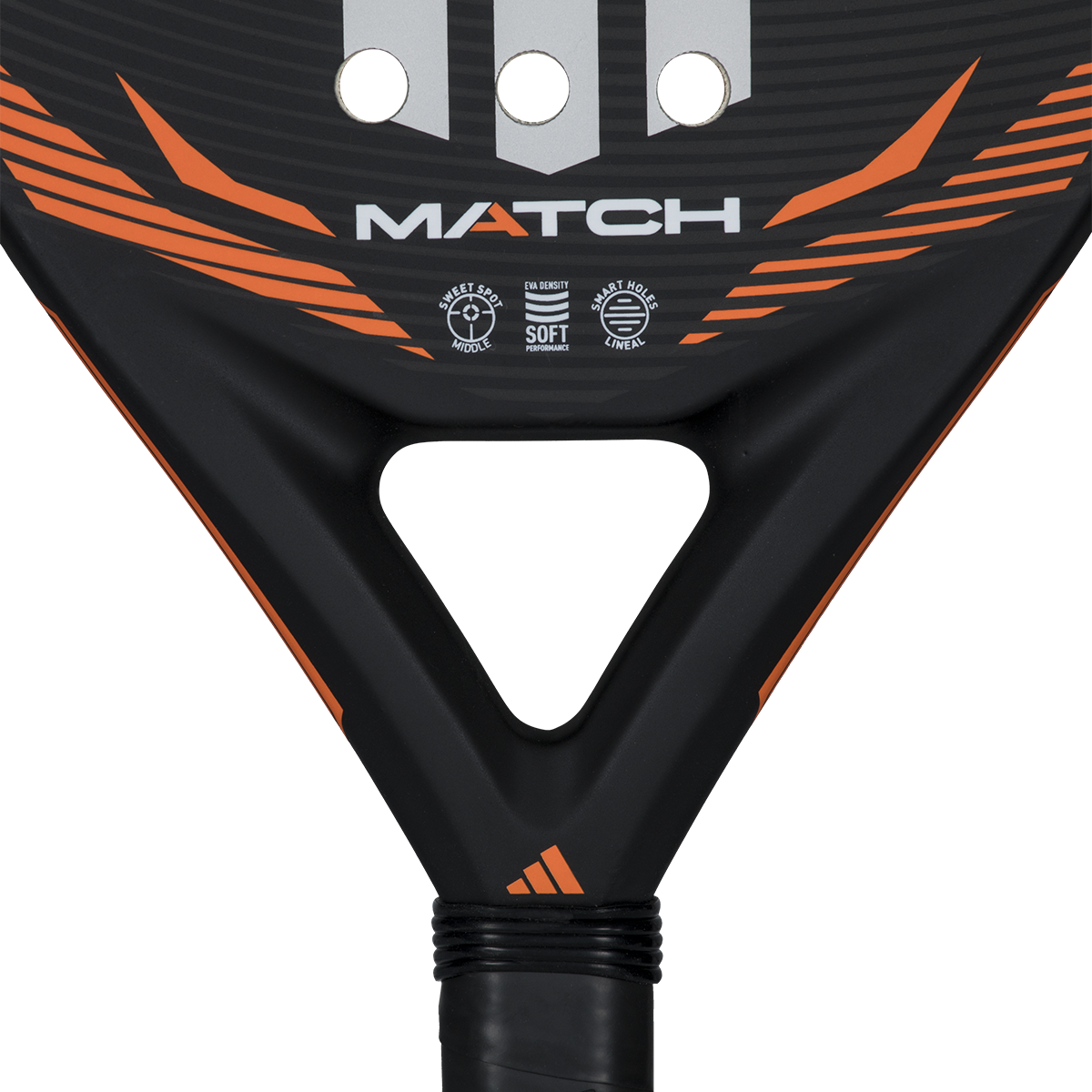 Adidas Match 2026 Padel Racket - Black/Orange Padel Adidas