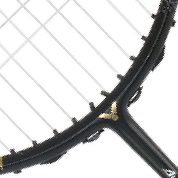 Victor Auraspeed LJH Badminton Racket Strung - Black Badminton Rackets Victor