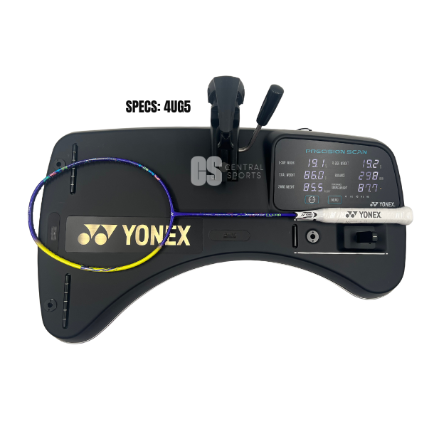 YONEX ASTROX 02 CLEAR Badminton Racket, Royal Blue, back view