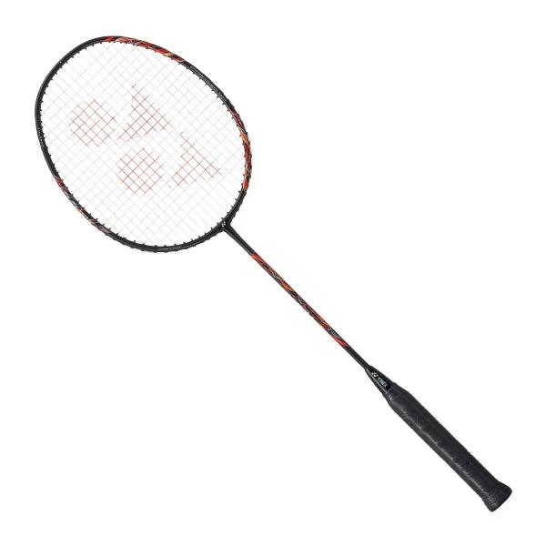 Yonex Astrox 22 LT Badminton Racket, Black/Red, back view