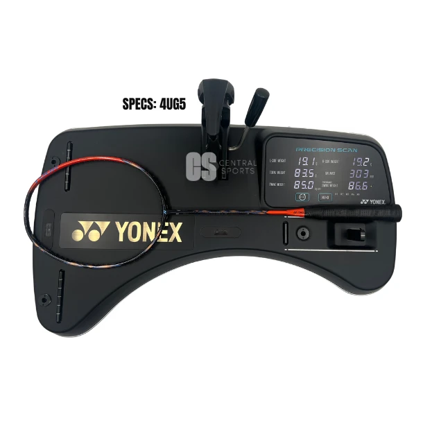 Yonex Astrox 77 Tour Badminton Racket, High Orange, side view