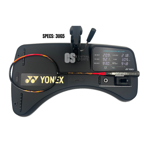Yonex Astrox E13 Badminton Racket - Black/Bright Red Badminton Rackets Yonex