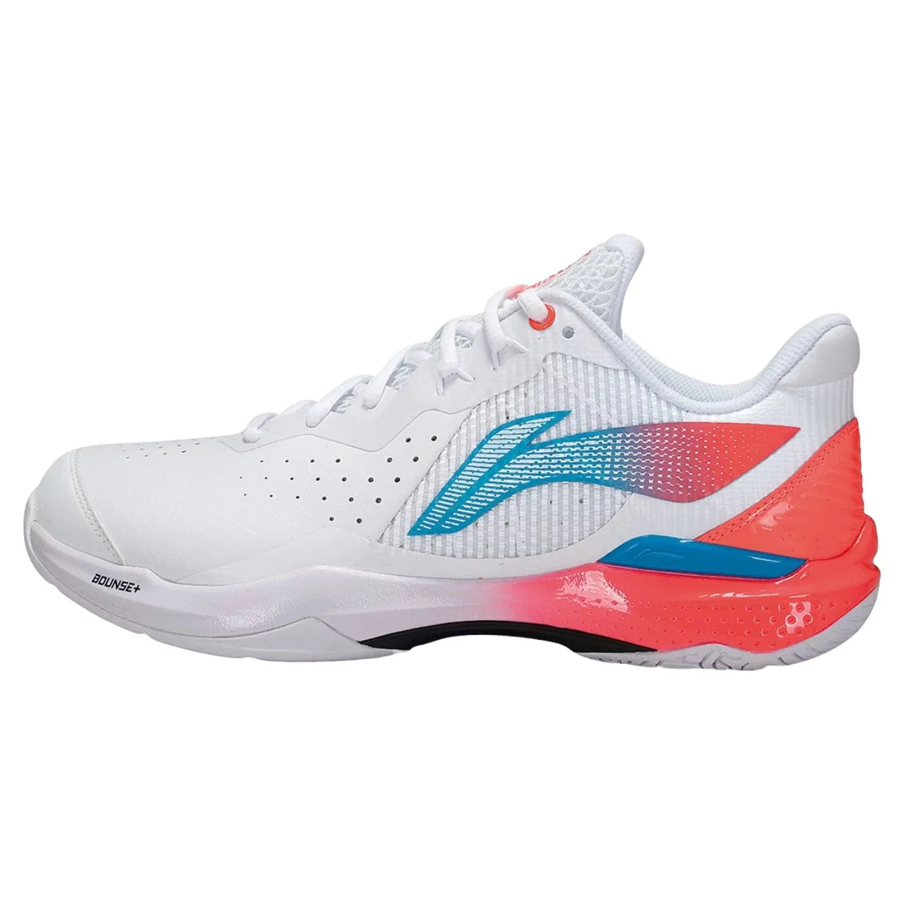 Li-Ning Thunder V2.0 Badminton Shoes Unisex - White/Neon Badminton Shoes Li-Ning