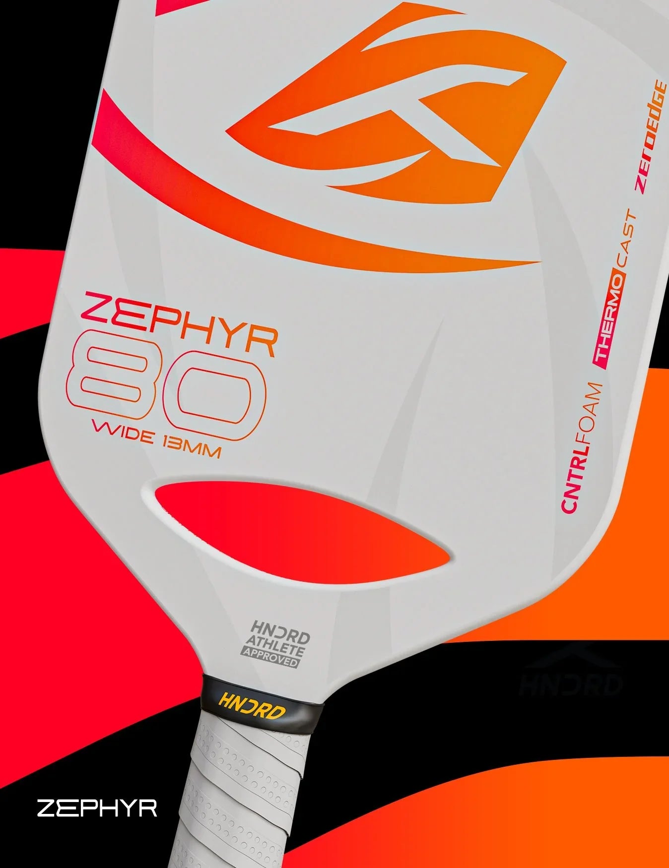 Hundred Zephyr 80 Extend 13mm Pickleball Paddle HPRX-4M170-13-X