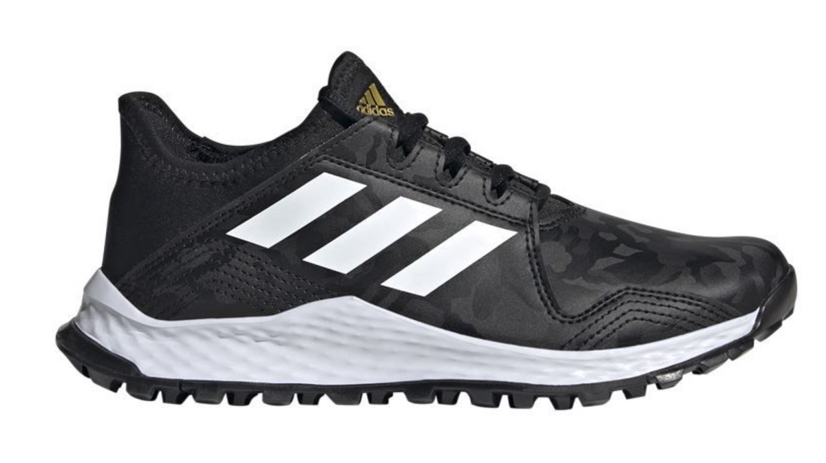 Adidas Hockey Youngstar Junior Shoe GZ4094 Black BLACK Hockey Shoes Adidas