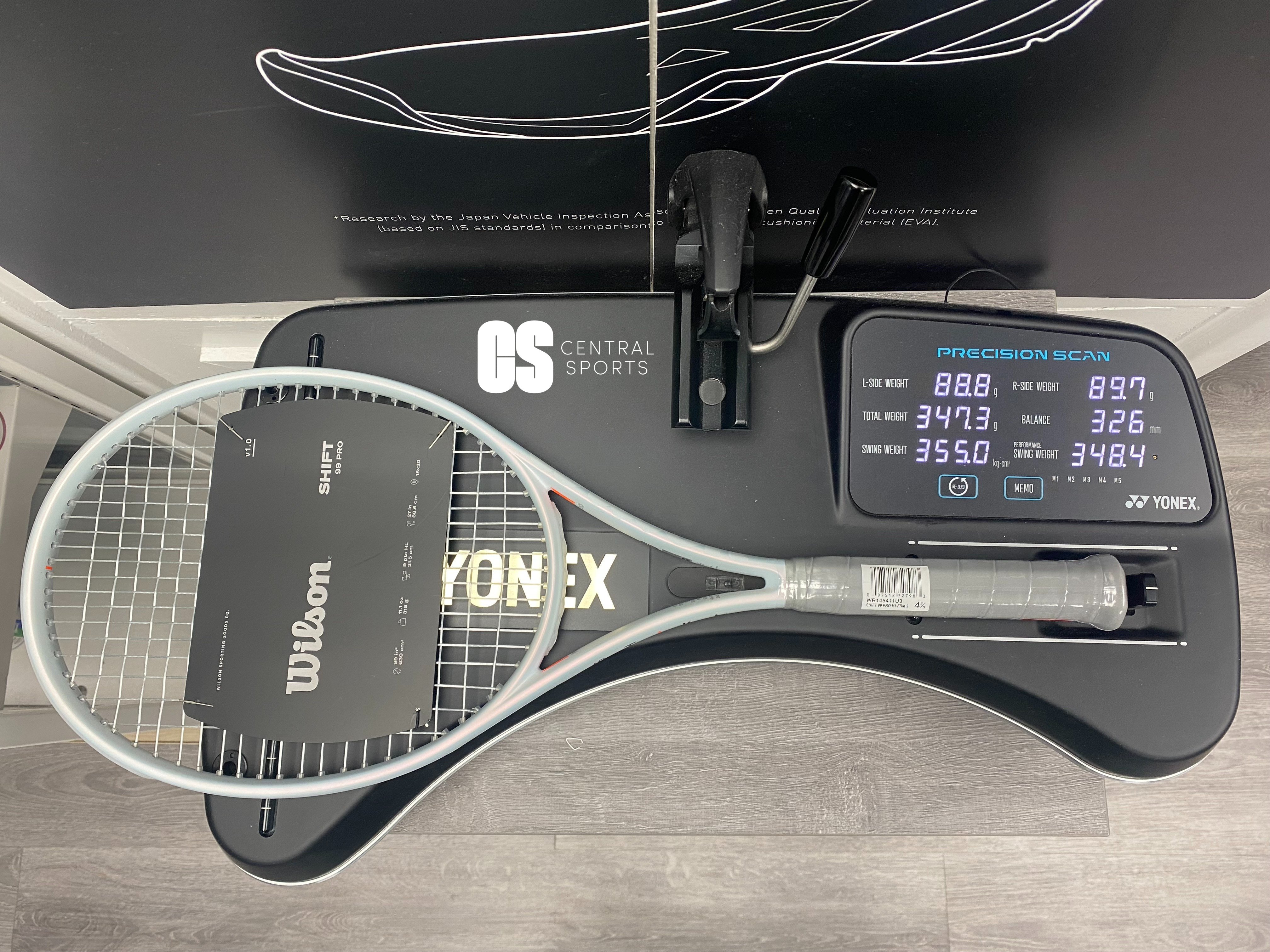 Wilson Shift 99 Pro V1 Tennis Racket 315g (Free Restring) - Unstrung Tennis Rackets Wilson