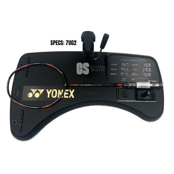 Apacs Fly Weight 73 Badminton Racket - Black/Orange Badminton Rackets Apacs