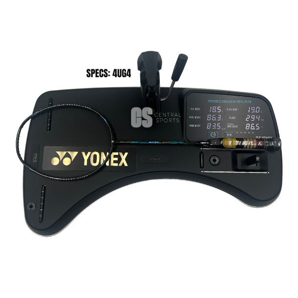 Apacs Woven Power Badminton Racket (Strung) - Black/Blue Badminton Rackets Apacs