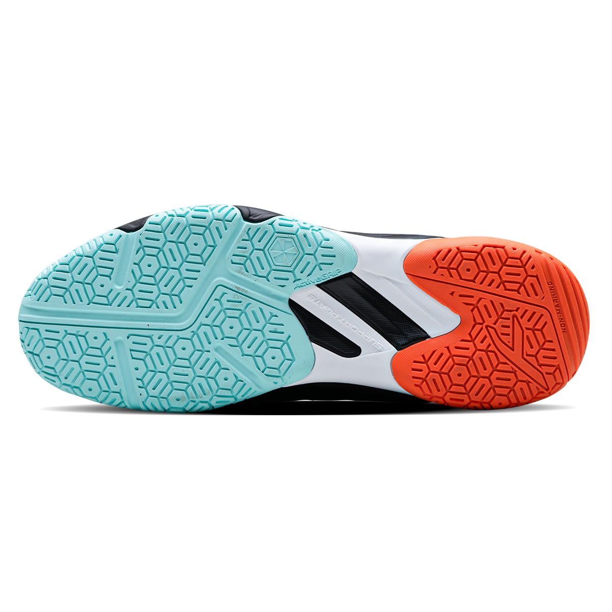 Hundred Hypercourt Badminton Shoes - Black Badminton Shoes Hundred