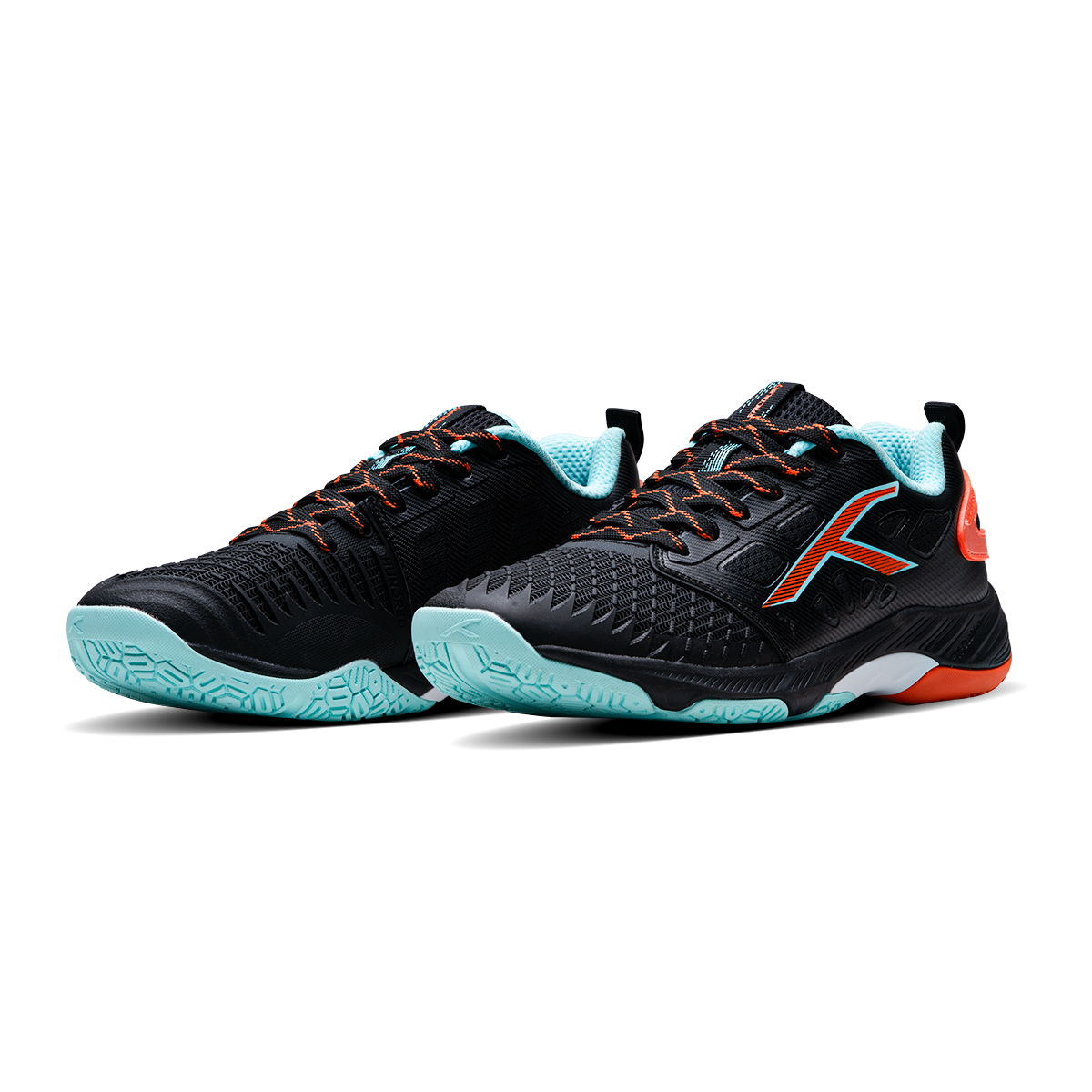 Hundred Hypercourt Badminton Shoes - Black Badminton Shoes Hundred