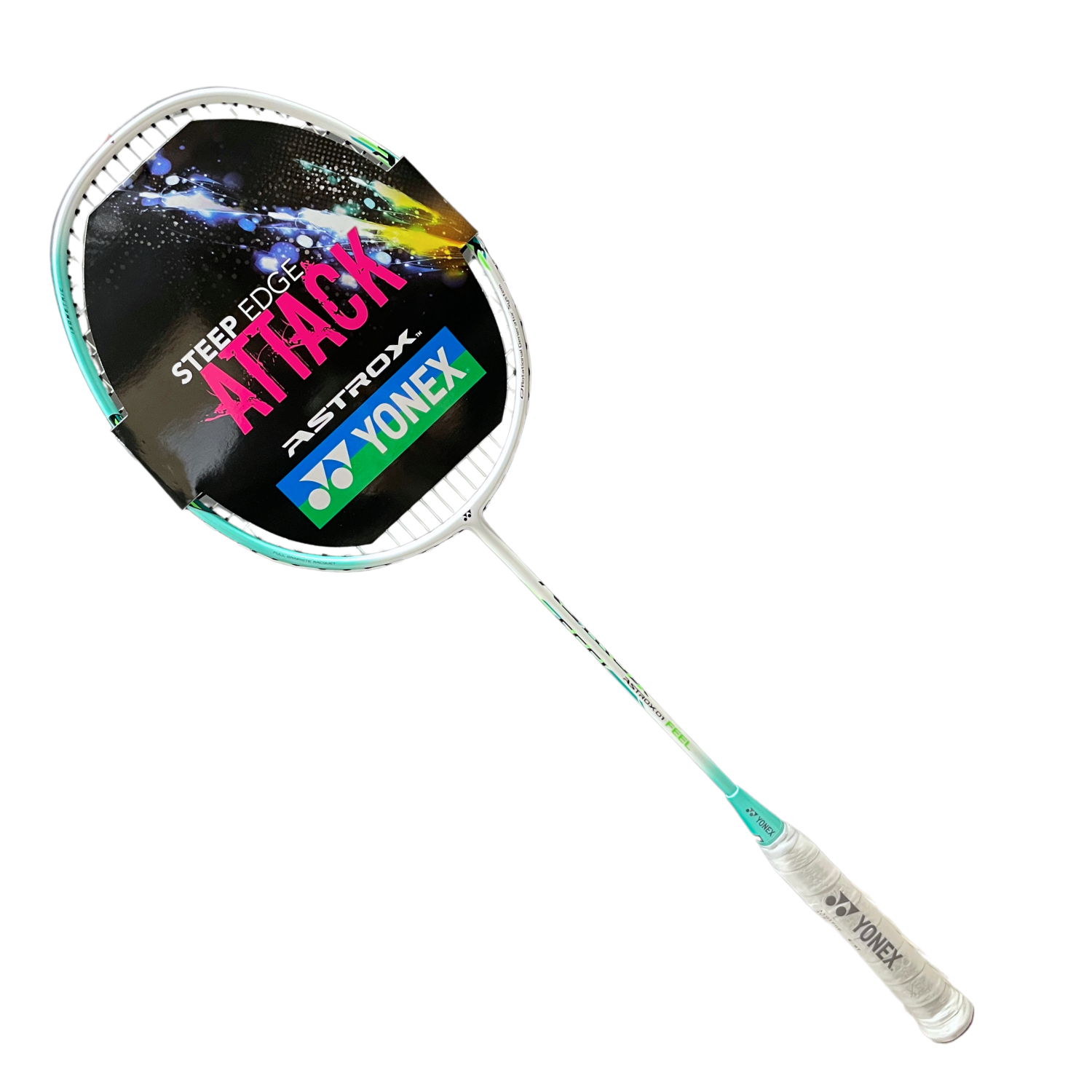 Yonex Astrox 01 FEEL Badminton Racket - White/Mint Badminton Rackets Yonex