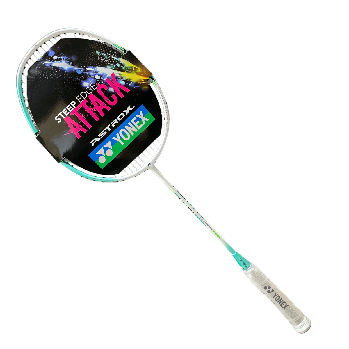 Yonex Astrox 01 FEEL Badminton Racket - White/Mint Badminton Rackets Yonex