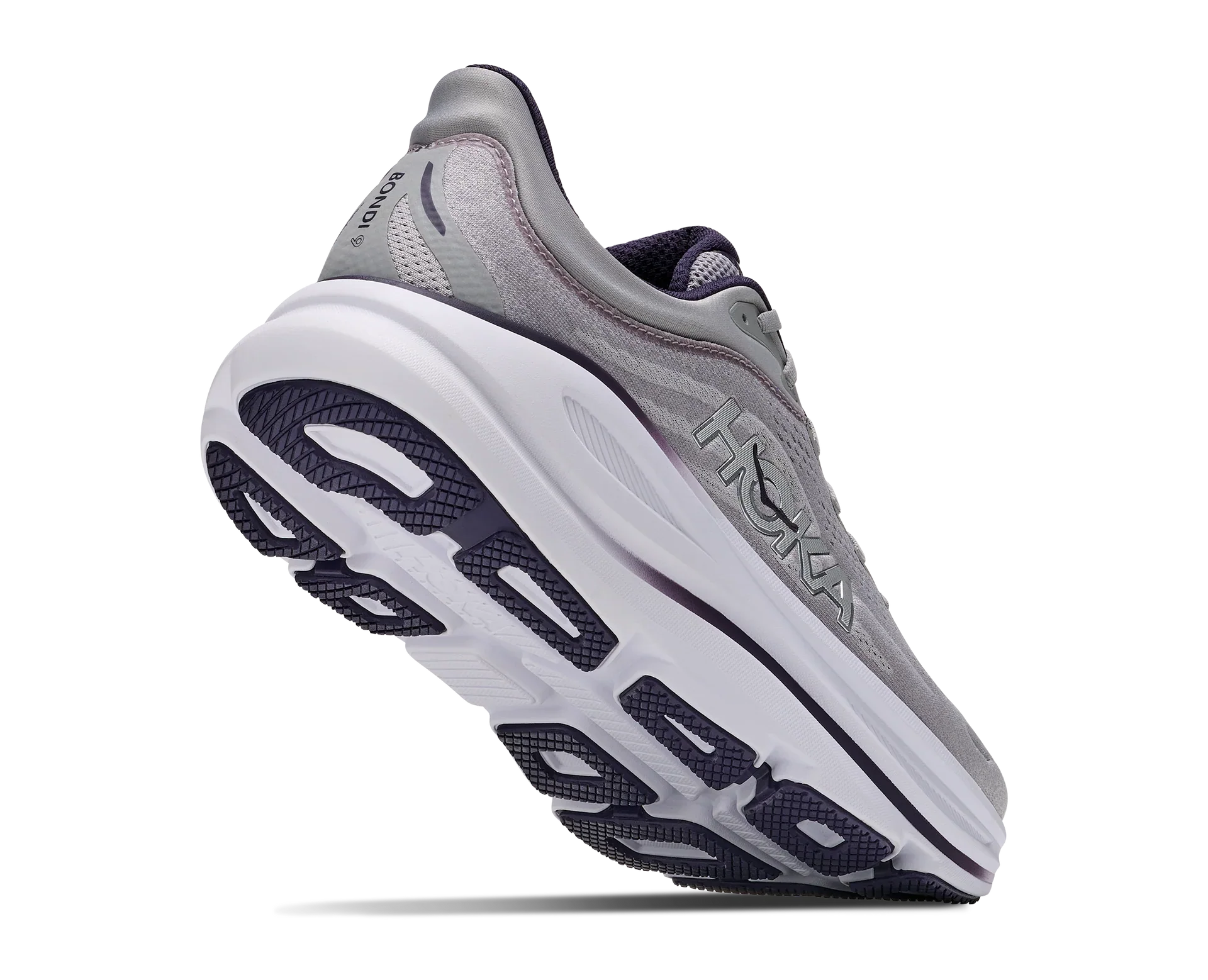 Hoka Bondi 9 Running Shoe Men - Stellar Grey/Squid Ink