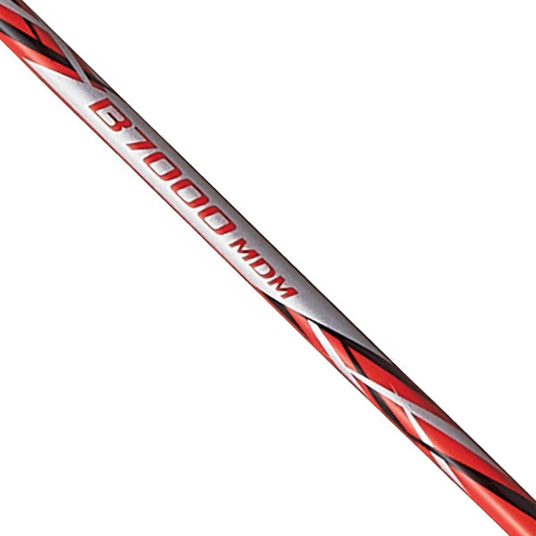 Yonex B7000MDM Badminton Racket, Red, close-up detail