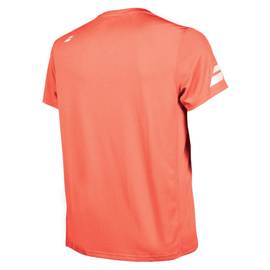 Babolat Core Flag T-Shirt Men - Fluo Strike