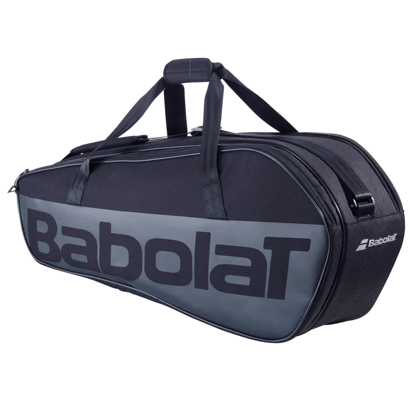 Babolat Court M 751236) Racket Bag Black (6 Racket) Luggage Babolat