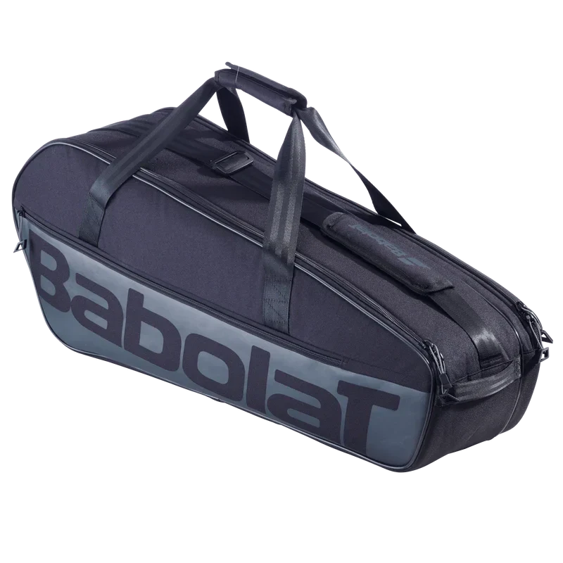 Babolat Court M 751236) Racket Bag Black (6 Racket) Luggage Babolat