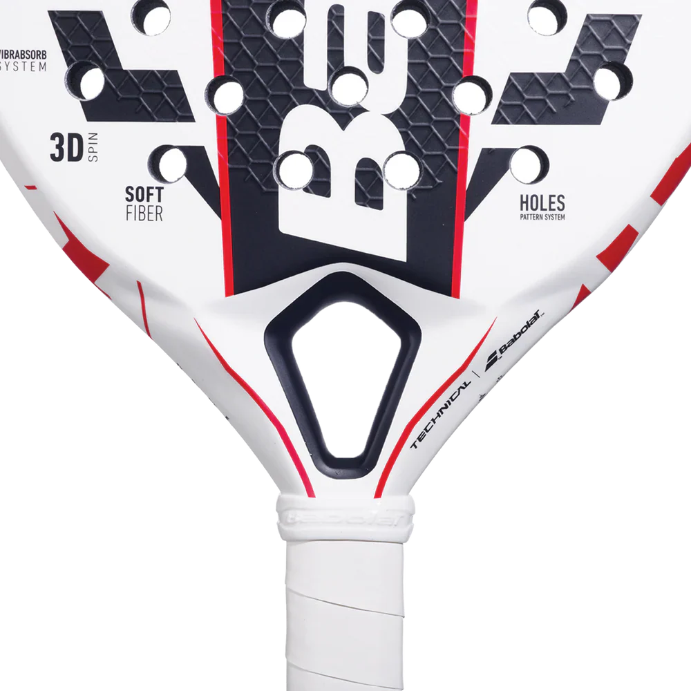 Babolat Technical Vertuo Juan Lebrón Padel Racket - White