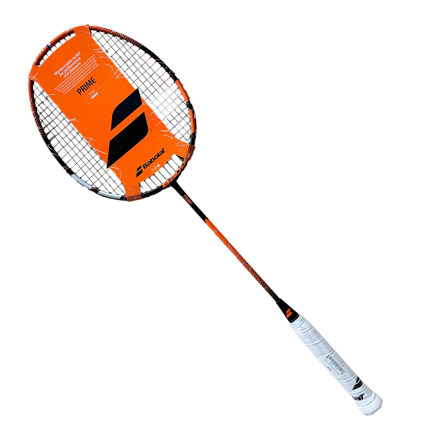 Babolat Prime Strung Badminton Racket Orange Badminton Rackets Babolat