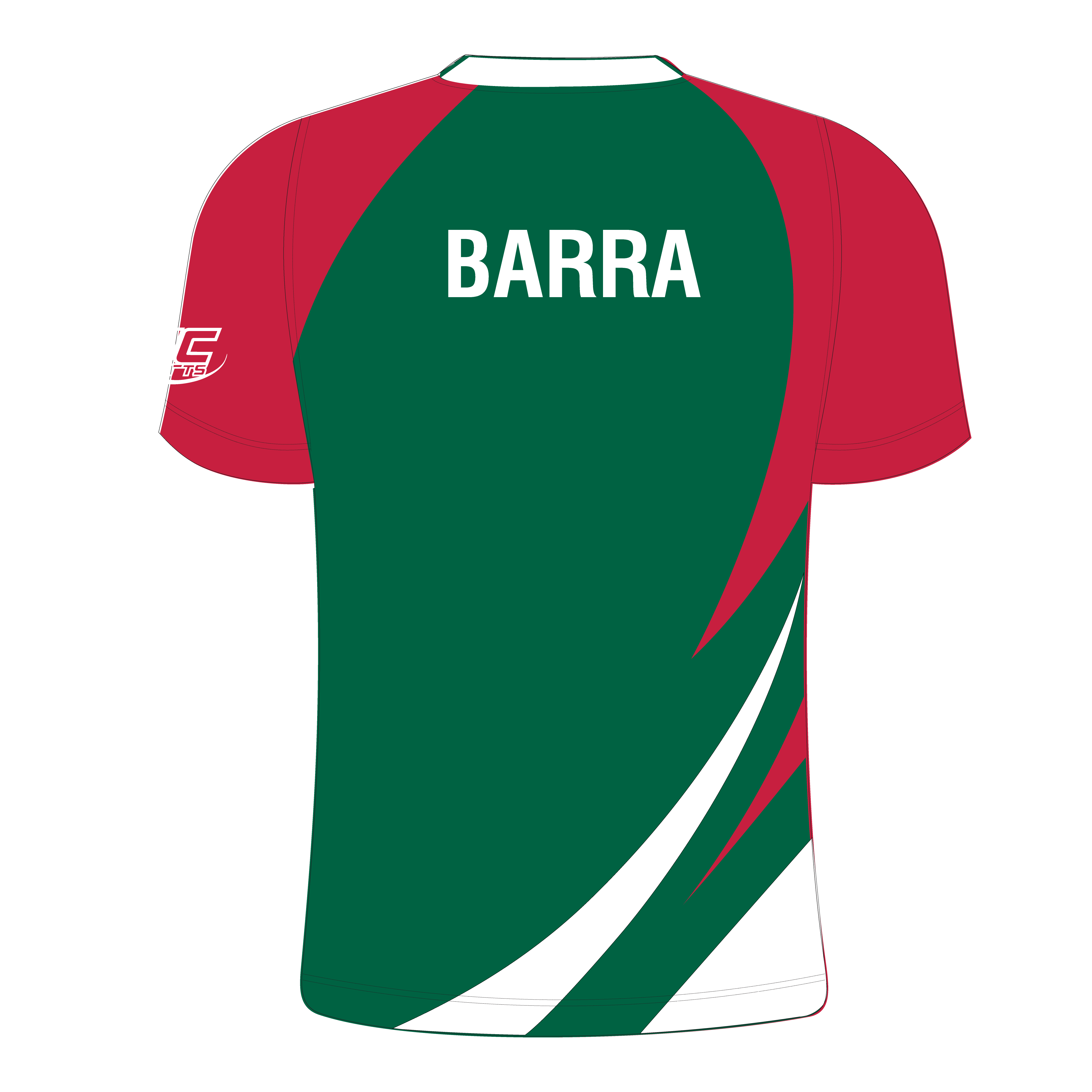 Barra Badminton T004 Beast Crew Neck T Junior