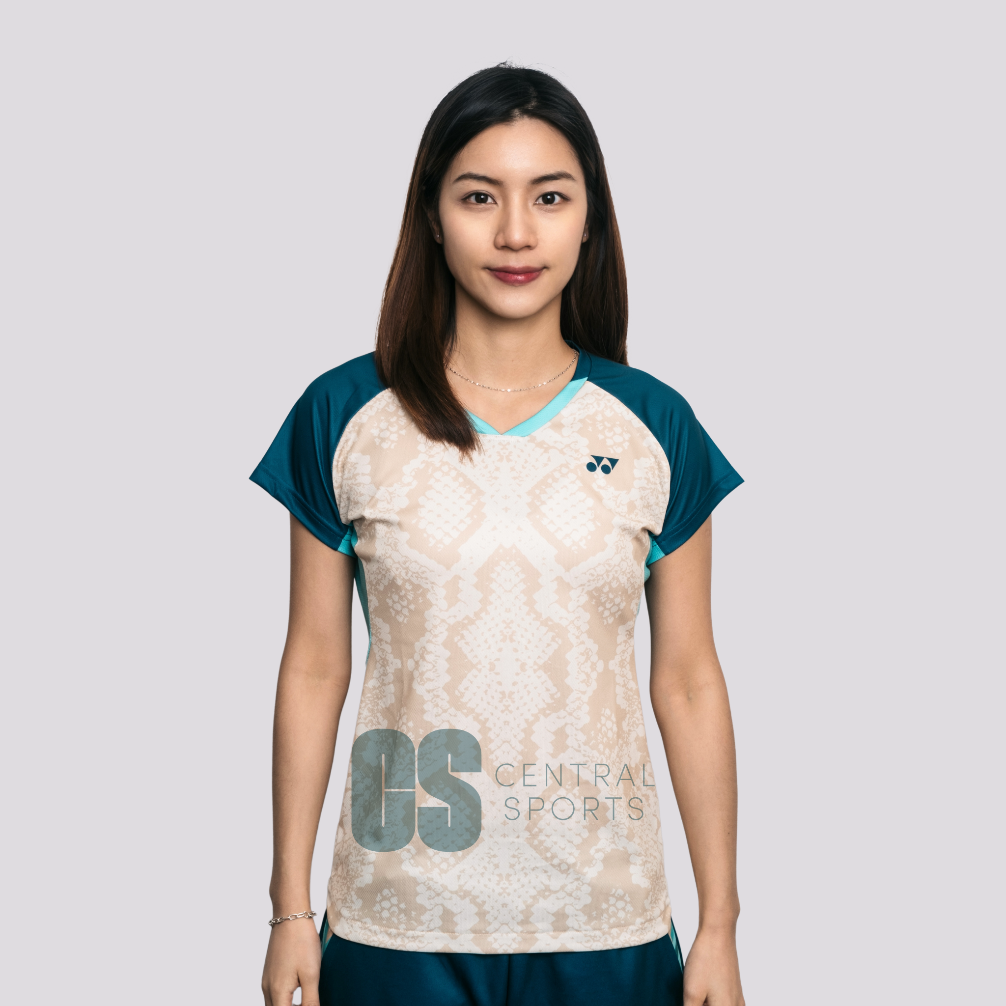 Yonex Snakeskin Game Top Womens Jade Clothing Yonex
