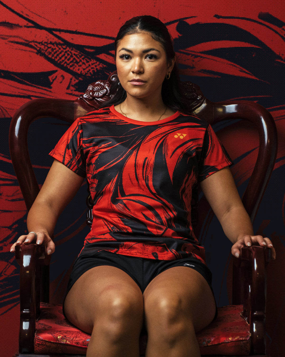 Pre-Order Yonex Galloping Elegance – Women’s Performance Skort (Ink Blue) Yonex CNY2026 Game Skort A Women Clothing Yonex