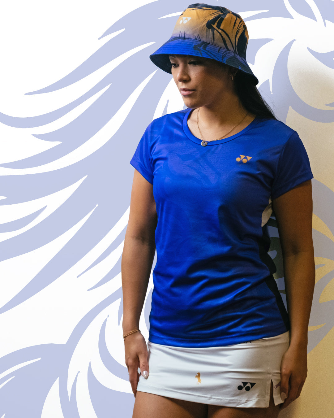 Pre-Order Yonex Graceful Gallop – Women’s Performance Shirt (White) Yonex CNY2026 Game Top A Women Clothing Yonex