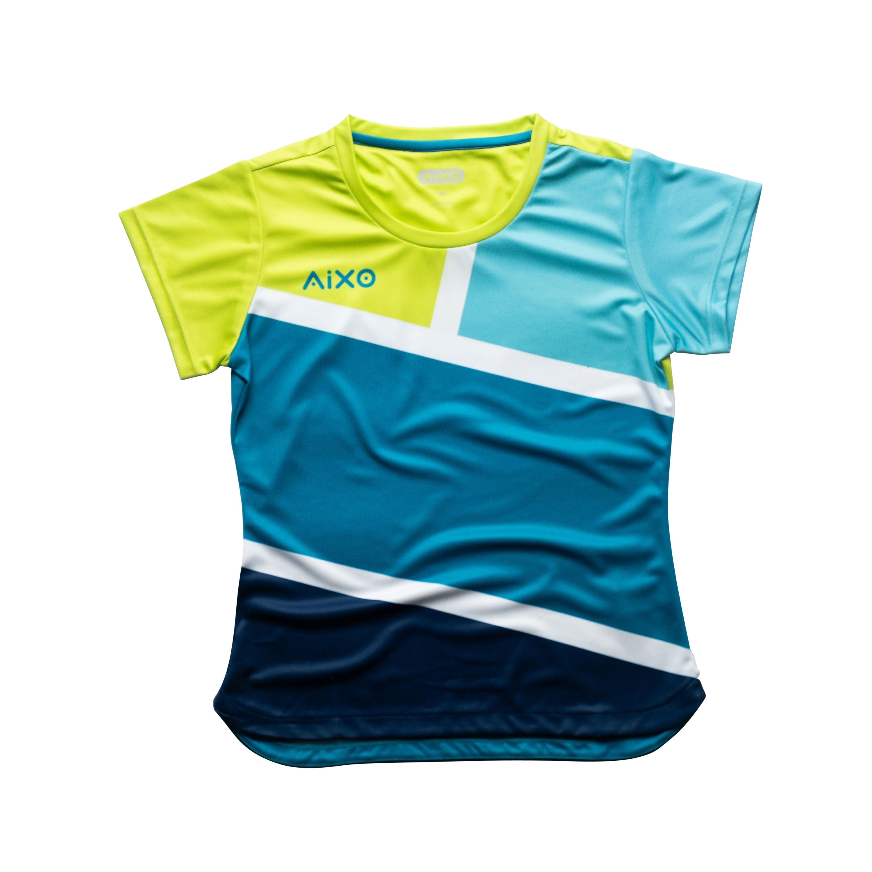 Aixo Court Womens T Shirt Teal TEAL T Shirt Aixo