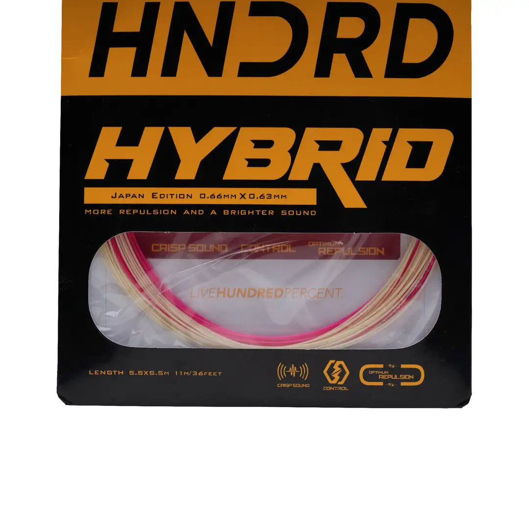 Hundred Hybrid Badminton String HBAA-2M039-5