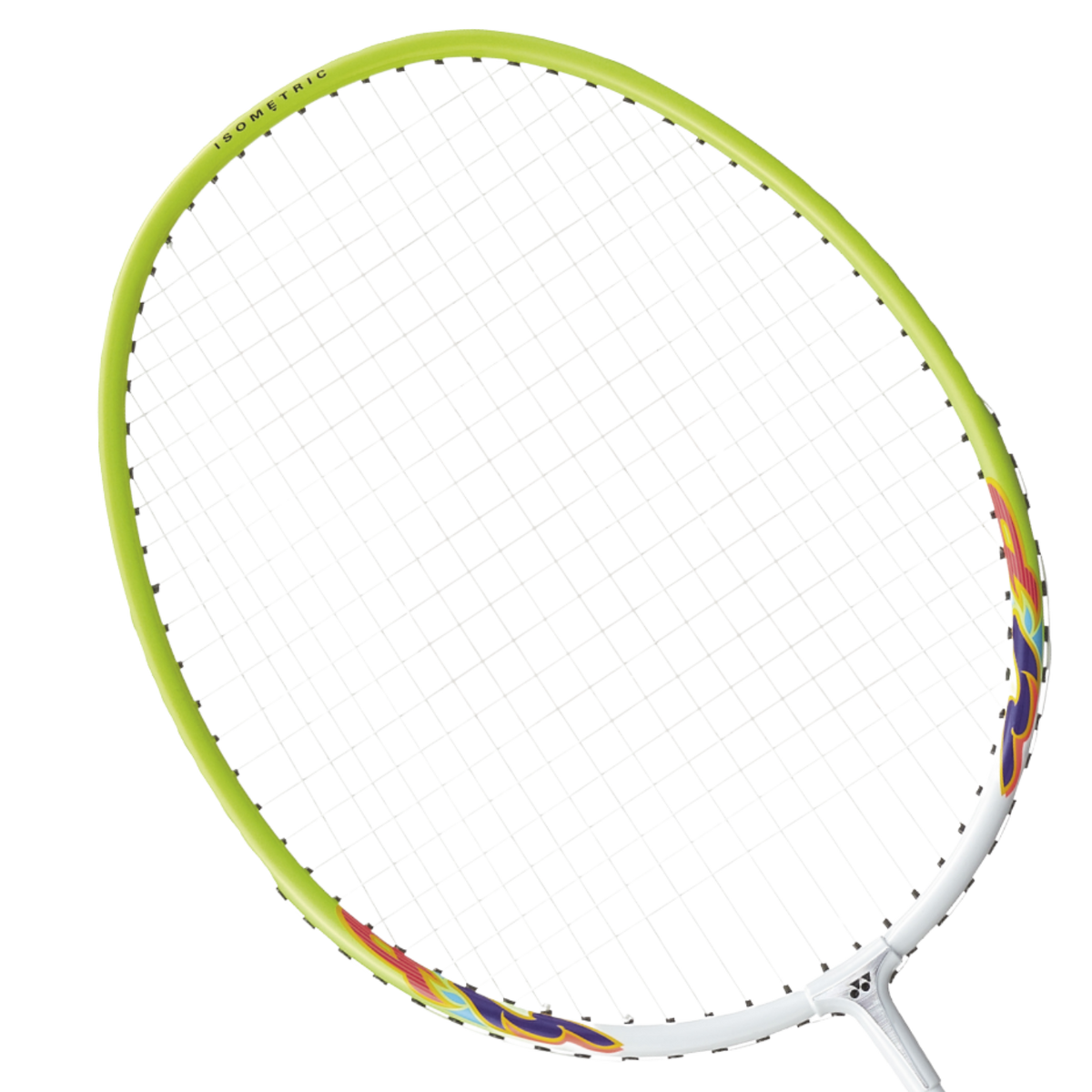 Yonex Muscle Power 2 Jr Badminton Racket - White/Lime Yellow WHITE LIME YELLOW 4UG5 Badminton Rackets Yonex