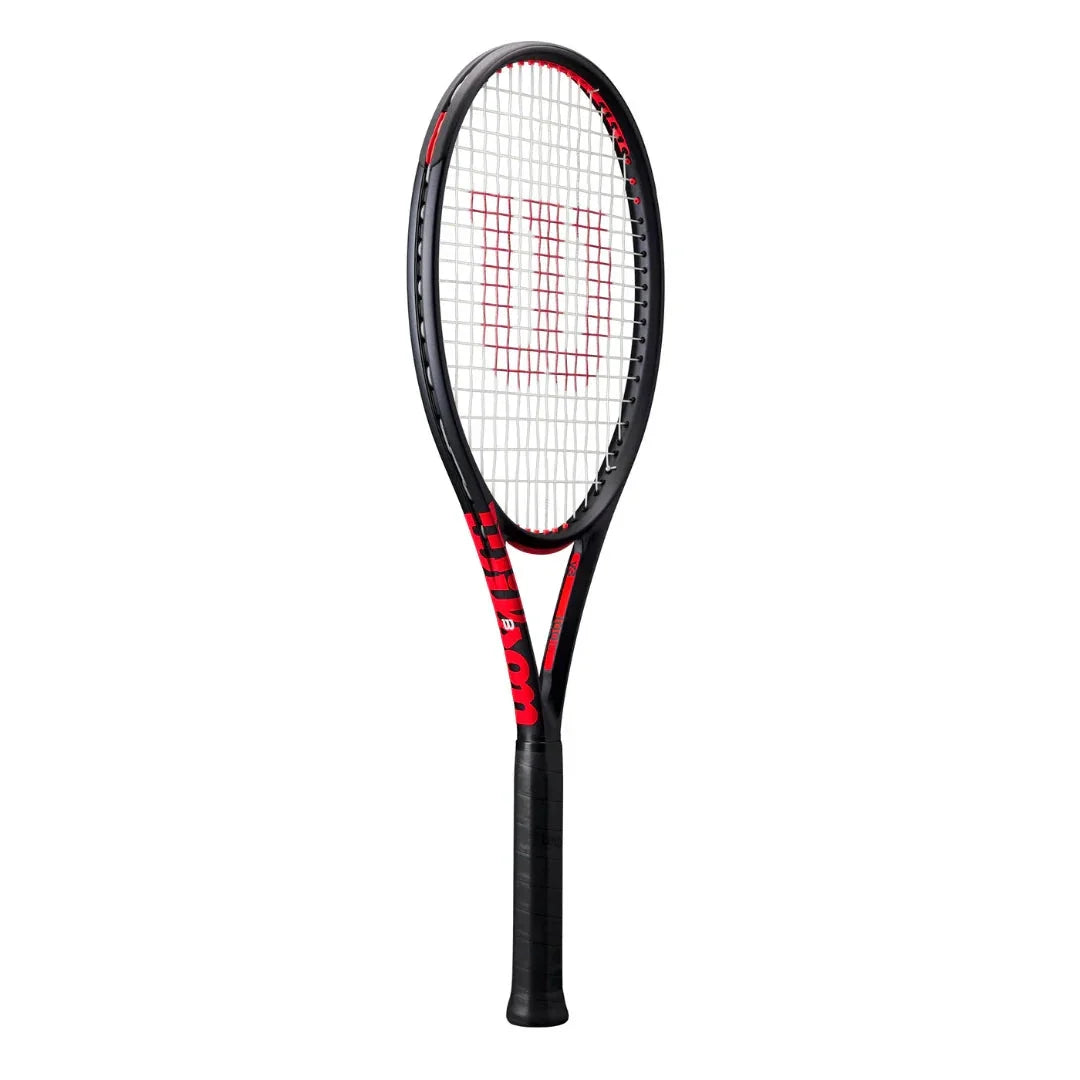 Wilson Clash 100UL V3 Tennis Racket - Black - Strung Tennis Rackets Wilson