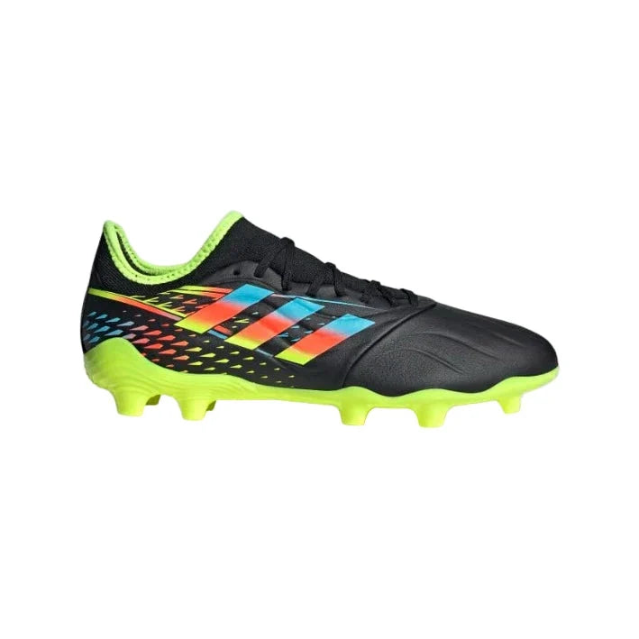 Adidas Copa Sense.3 FG Football Boots Men – Core Black / Bright Cyan / Team Solar Yellow Core Black Bright Cyan Team Solar Yellow shoes Adidas