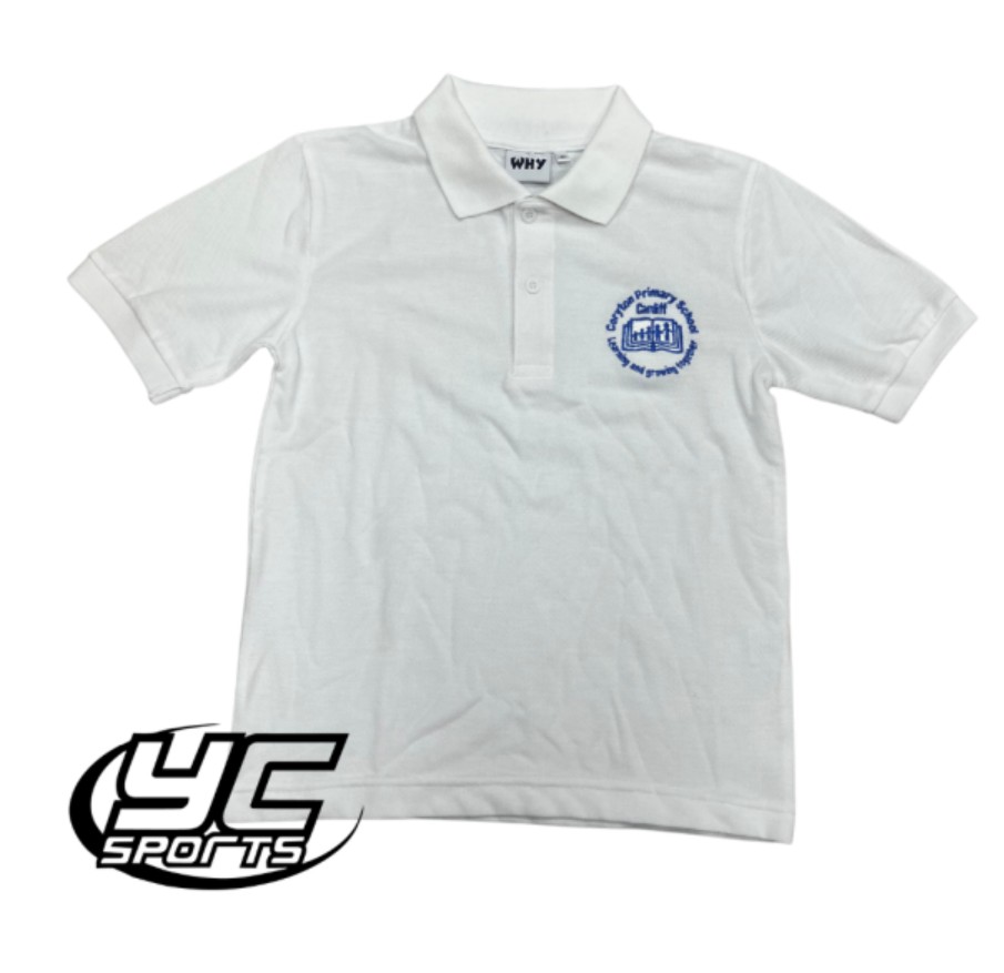 Coryton Primary School White Polo