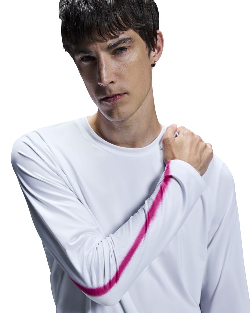 On Court Long-T 1 Men White