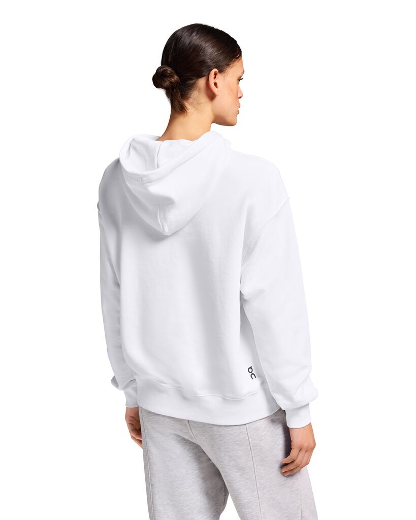 On Club Hoodie Women White Clothing On Running