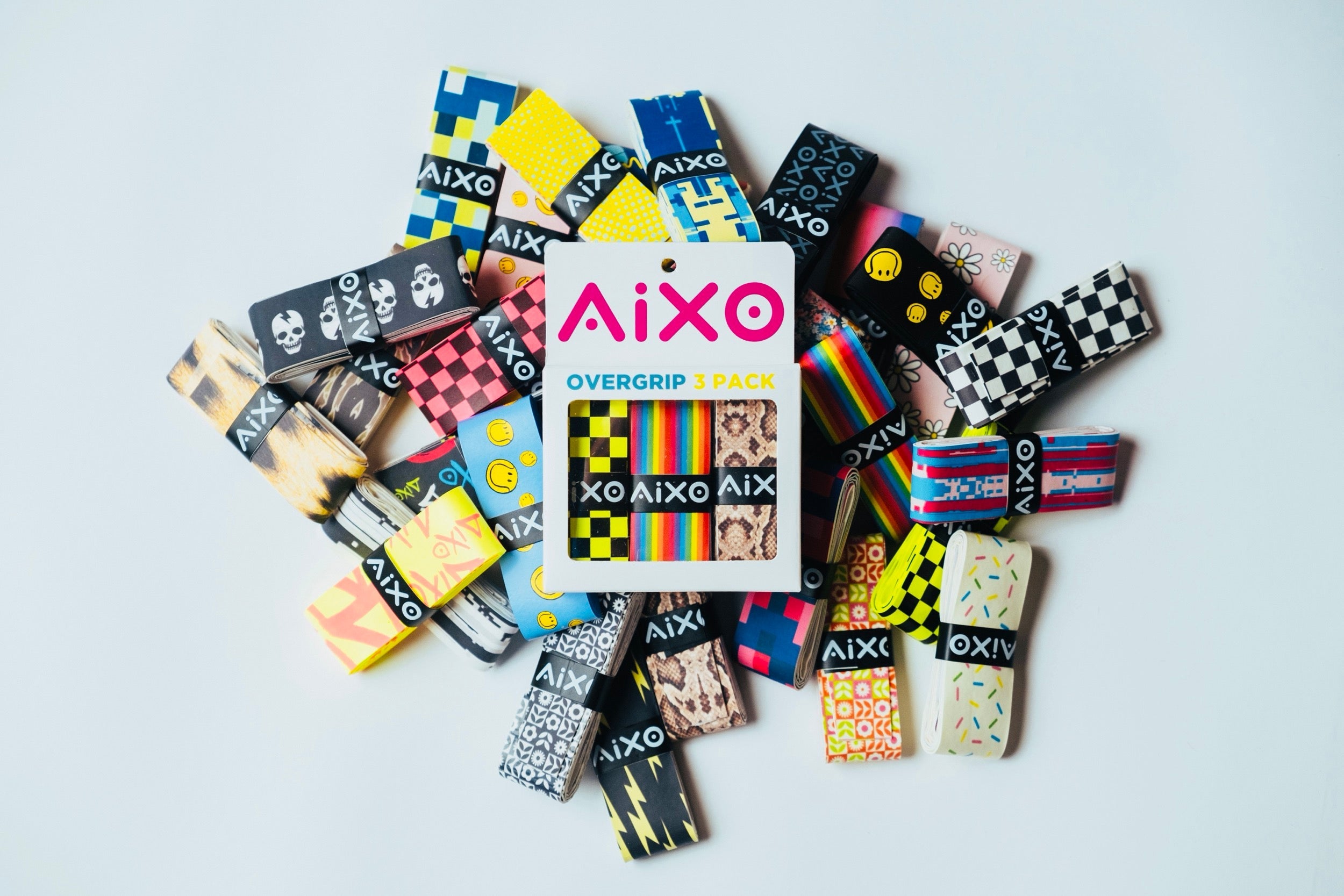 Aixo Sundae Tacky Overgrip Vanilla Overgrips Aixo