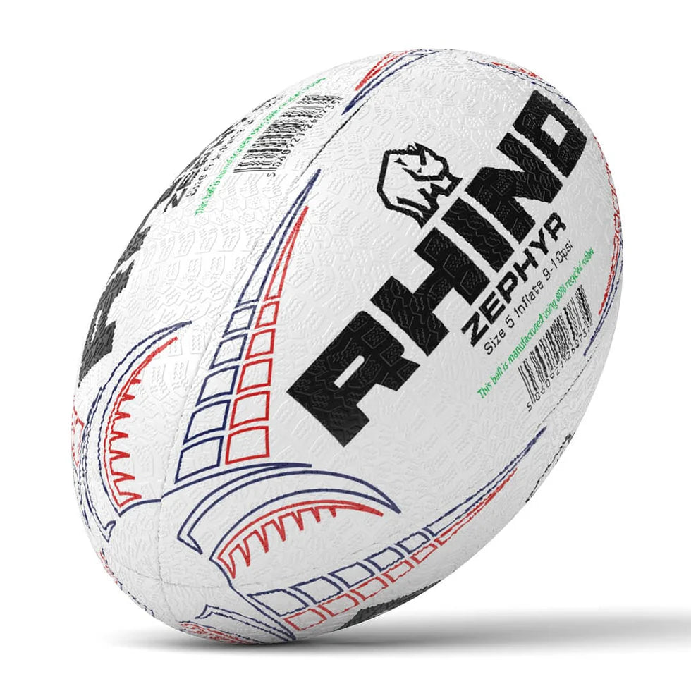 Rhino Zephyr Recycled Rugby Training Ball