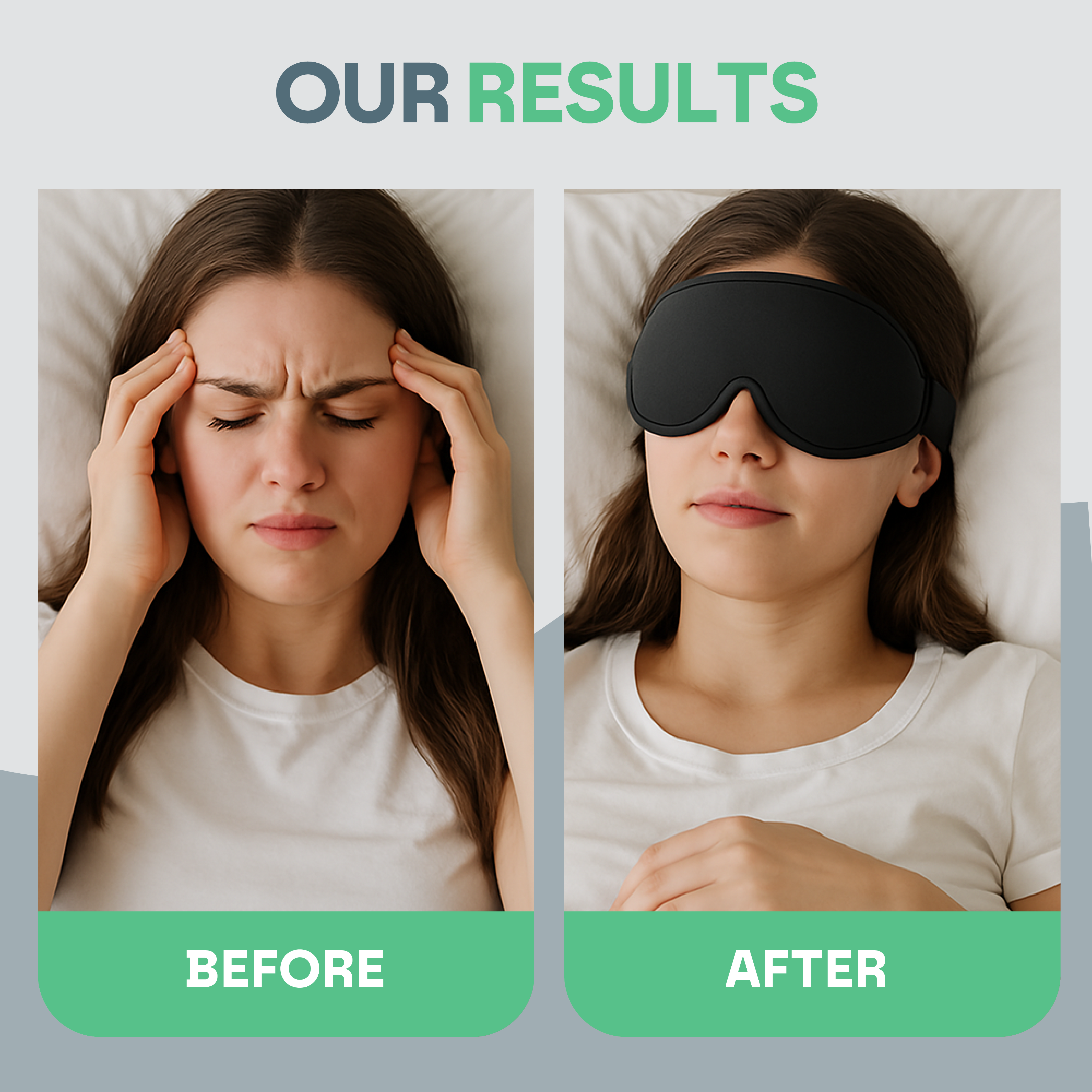3D Weighted Eye Mask Snooze Therapy