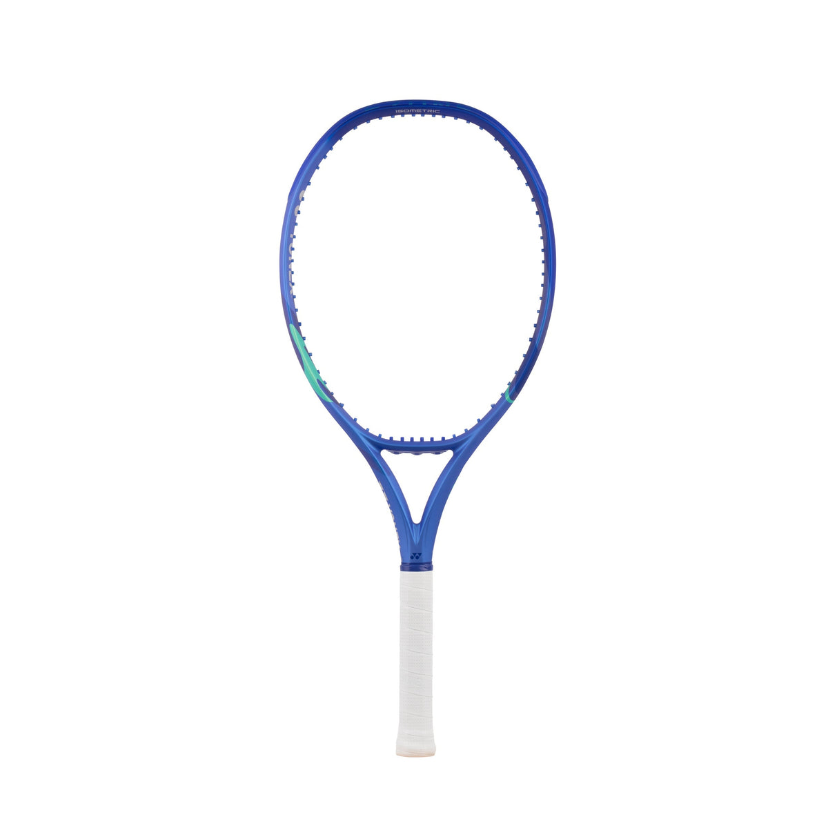 Demo Yonex Ezone 105 2025 275g Strung Tennis Racket, Blast Blue, front view