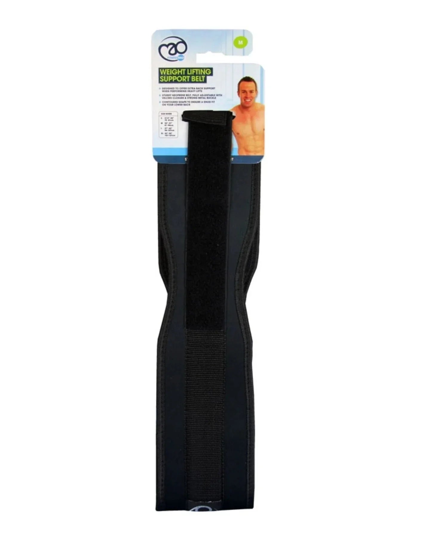 Fitness Mad Weight Lifting Belt - Black Accessories Fitness Mad