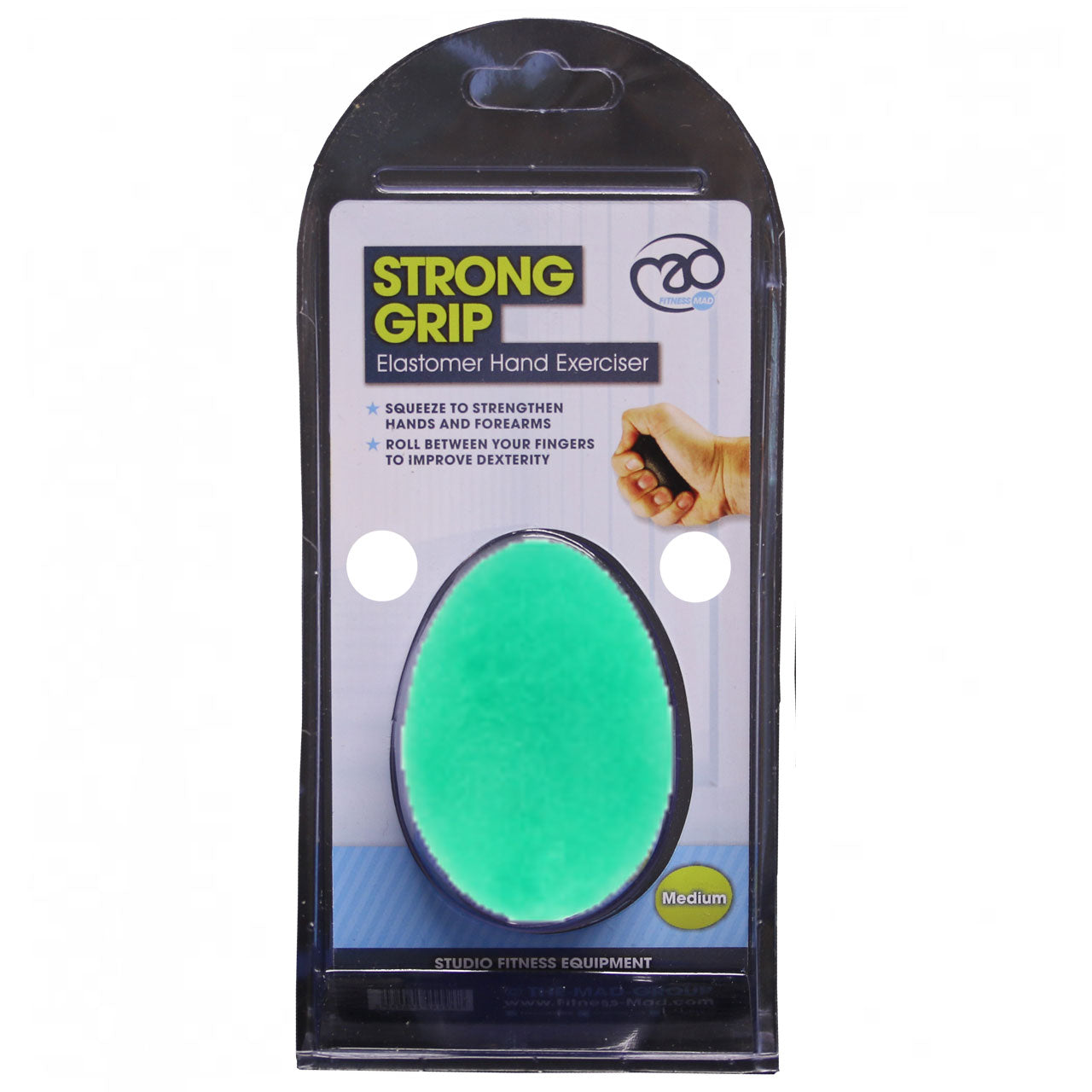 FM Strong Grip (Green/Strong) Green (Strong) Exercise & Fitness Fitness Mad