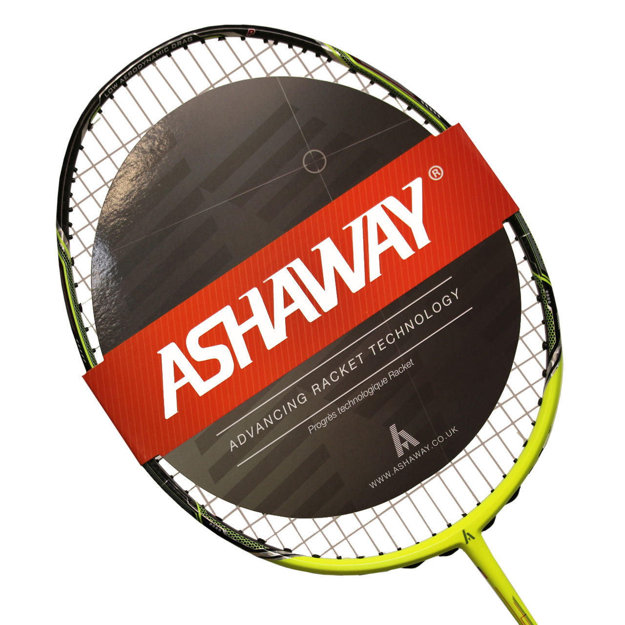Ashaway Phantom X-Speed II Badminton Racket (Strung) - Lime Yellow 4UG2 Badminton Rackets Ashaway