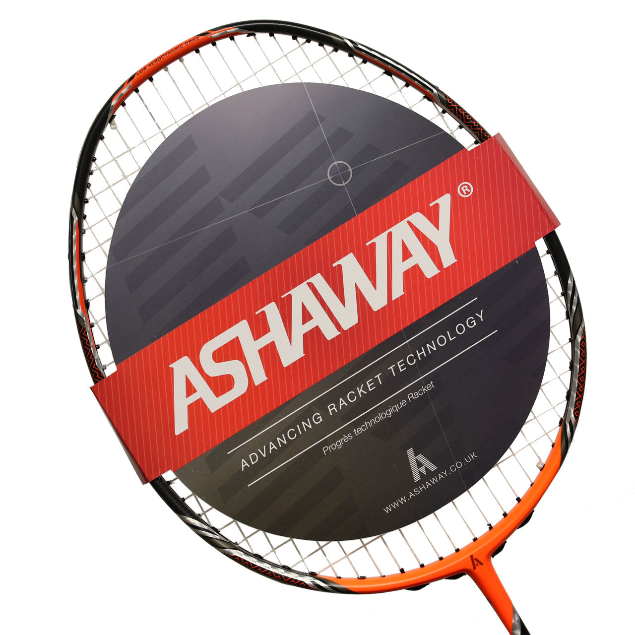 Ashaway Phantom X-Fire II Badminton Racket - Orange Orange 4UG2 Badminton Rackets Ashaway