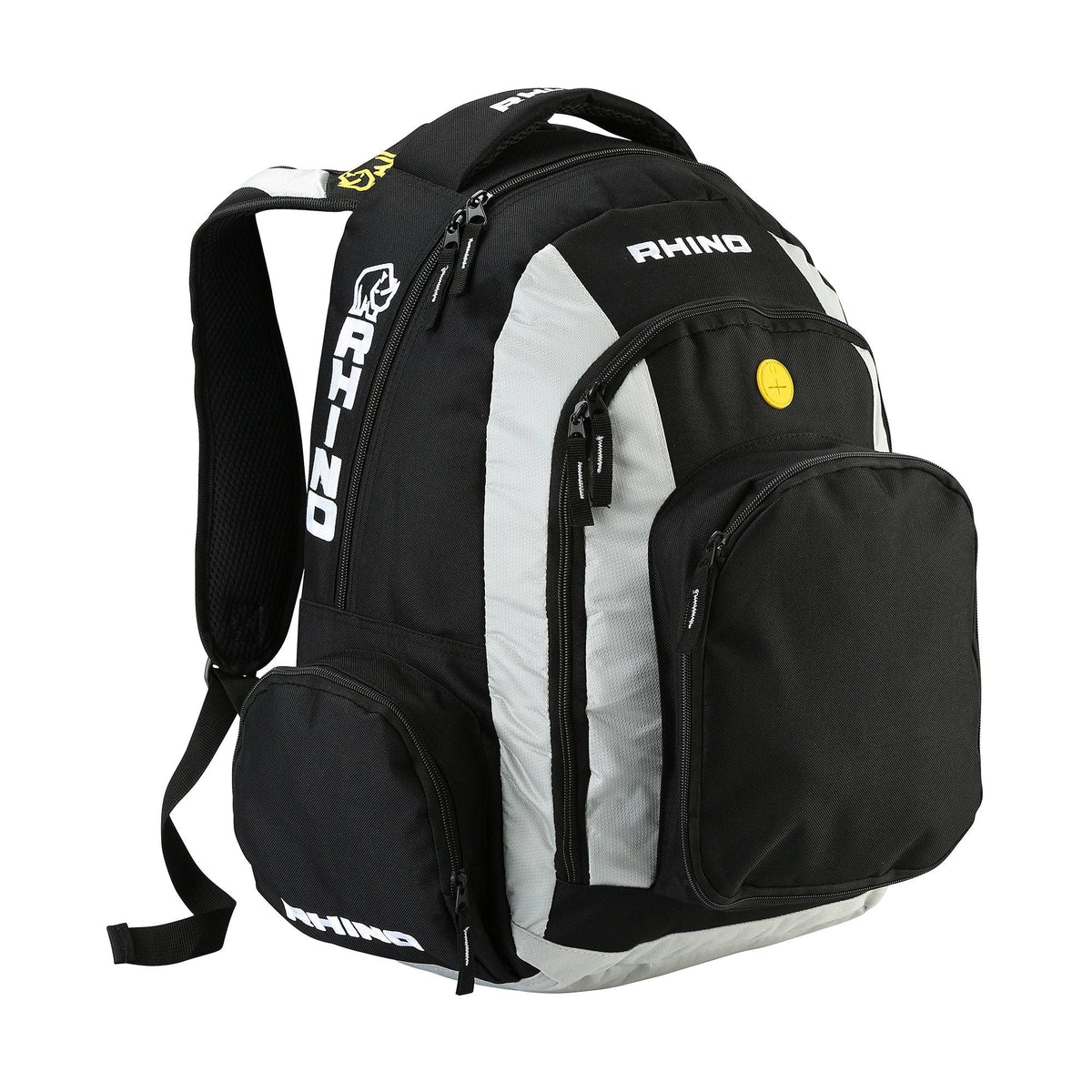Rhino Gameday Rucksack 32L, Navy, Black & Red, back view