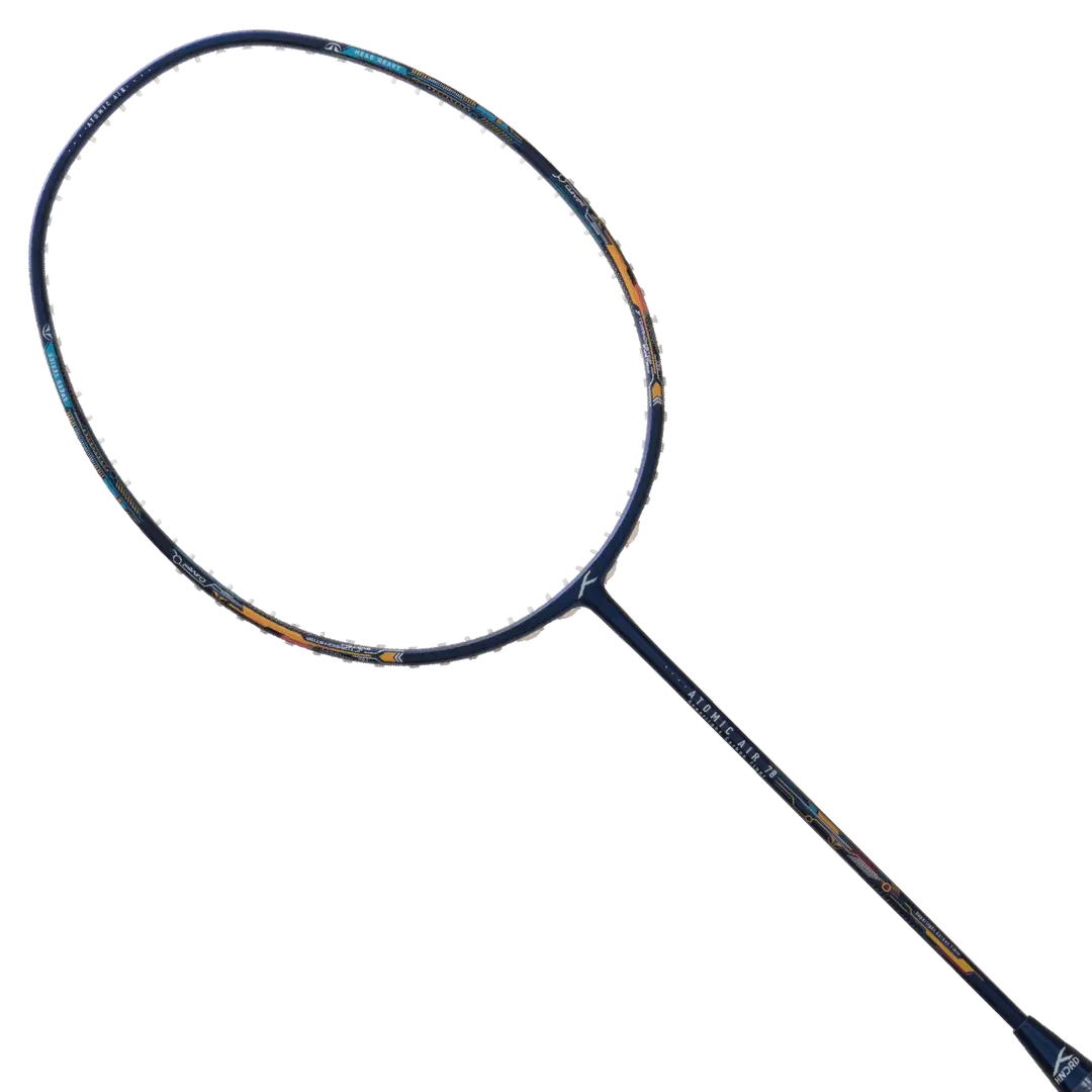 Hundred Atomic Air 78 5U Badminton Racket -Navy/Silver Navy Silver 5U6 Badminton Rackets Hundred